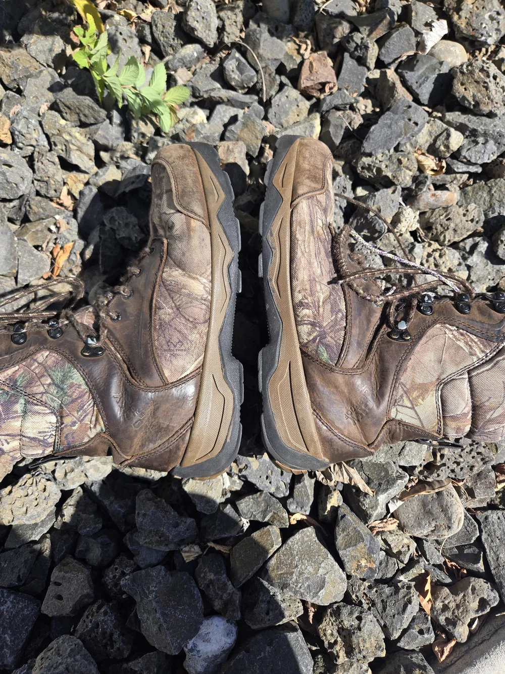Rocky Men’s Brown Camo Waterproof Hunting Boots